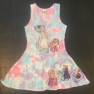 TEE-HEE *RARE* Disney Frozen Girls Dress - Size 4